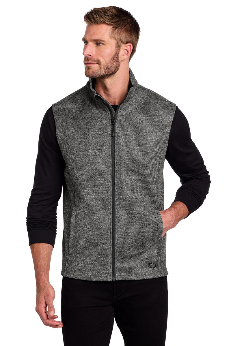 OGIO Grit Fleece Vest - Diesel Grey Heather