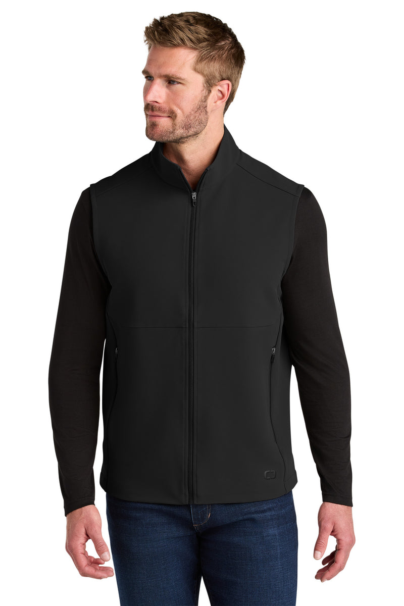 OGIO Kinetic Soft Shell Vest - Blacktop