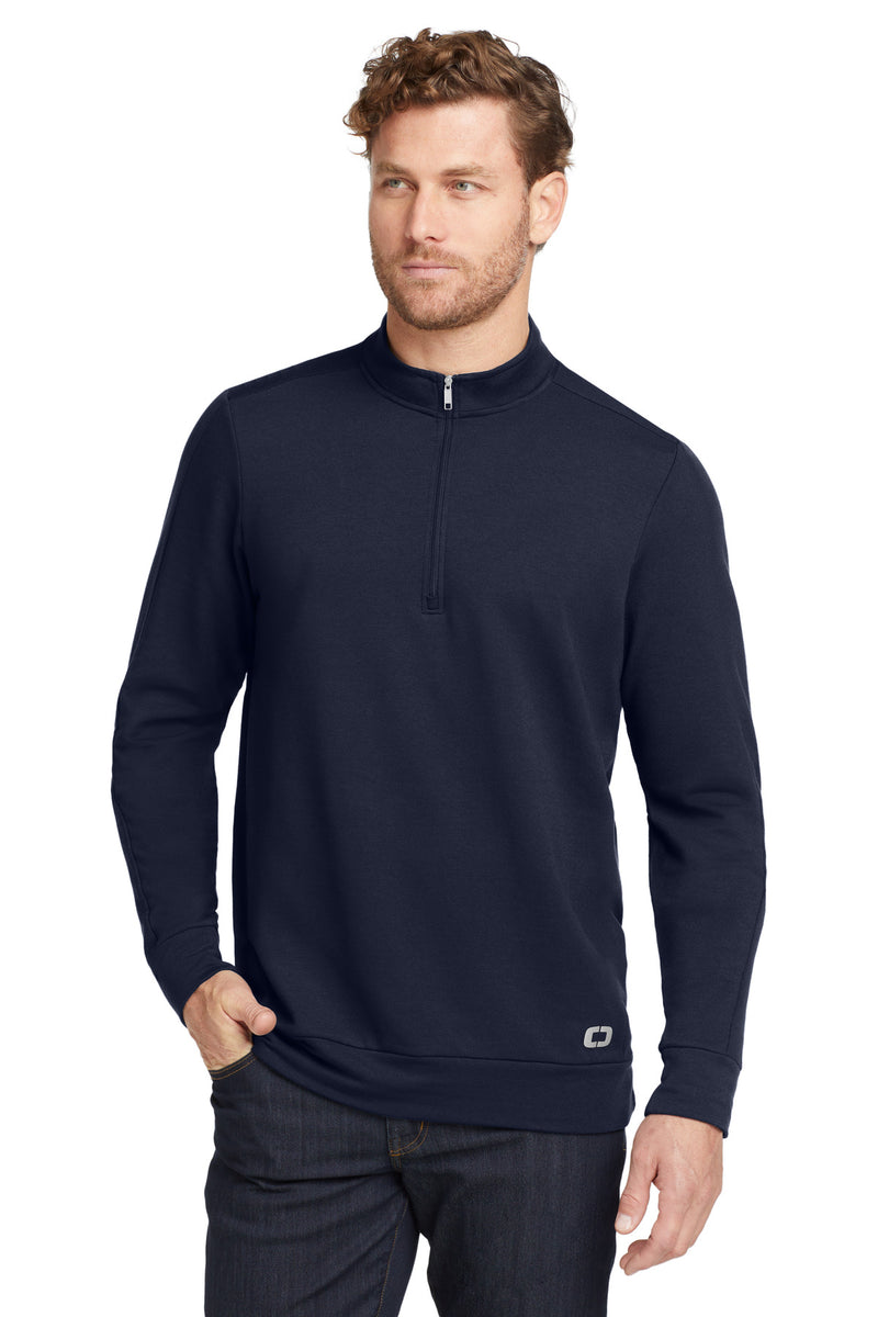 OGIO  Luuma 1/2-Zip Fleece - River Blue Navy