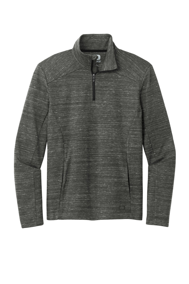 OGIO Flux 1/4-Zip - Tarmac Grey Heather