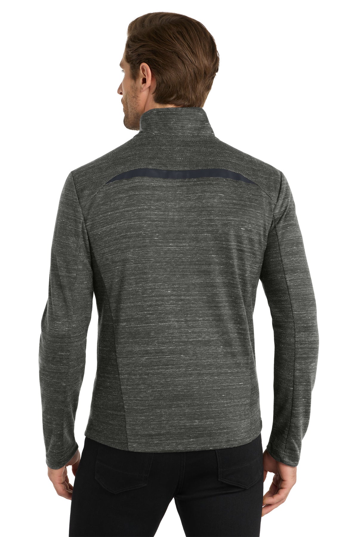 OGIO Flux 1/4-Zip - Tarmac Grey Heather