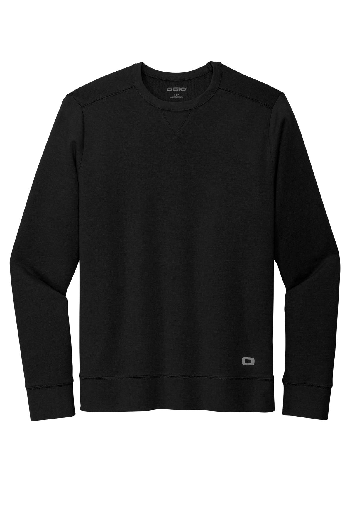 OGIO Luuma Flex Long Sleeve Crew - Blacktop