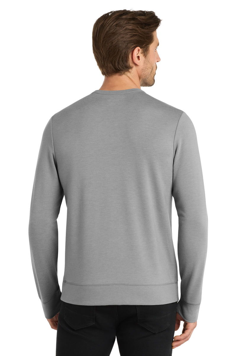 OGIO Luuma Flex Long Sleeve Crew - Petrol Grey Heather