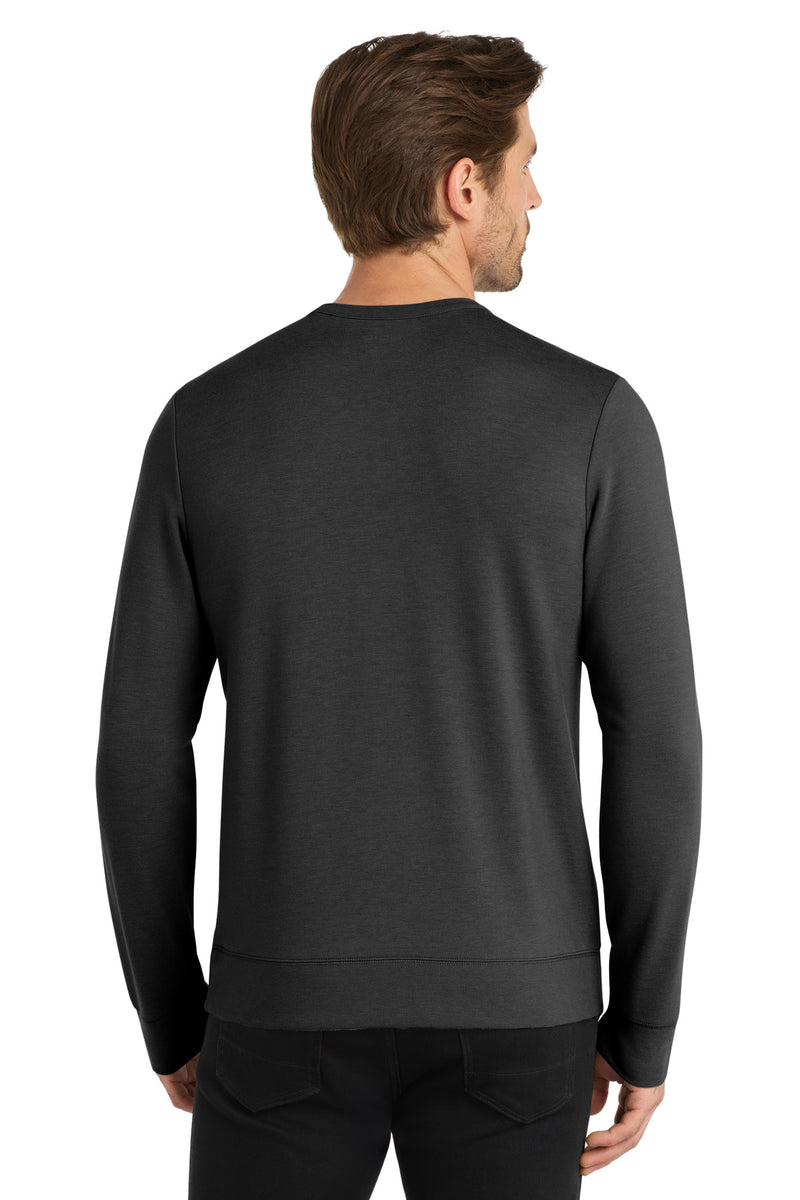 OGIO Luuma Flex Long Sleeve Crew - Tarmac Grey Heather