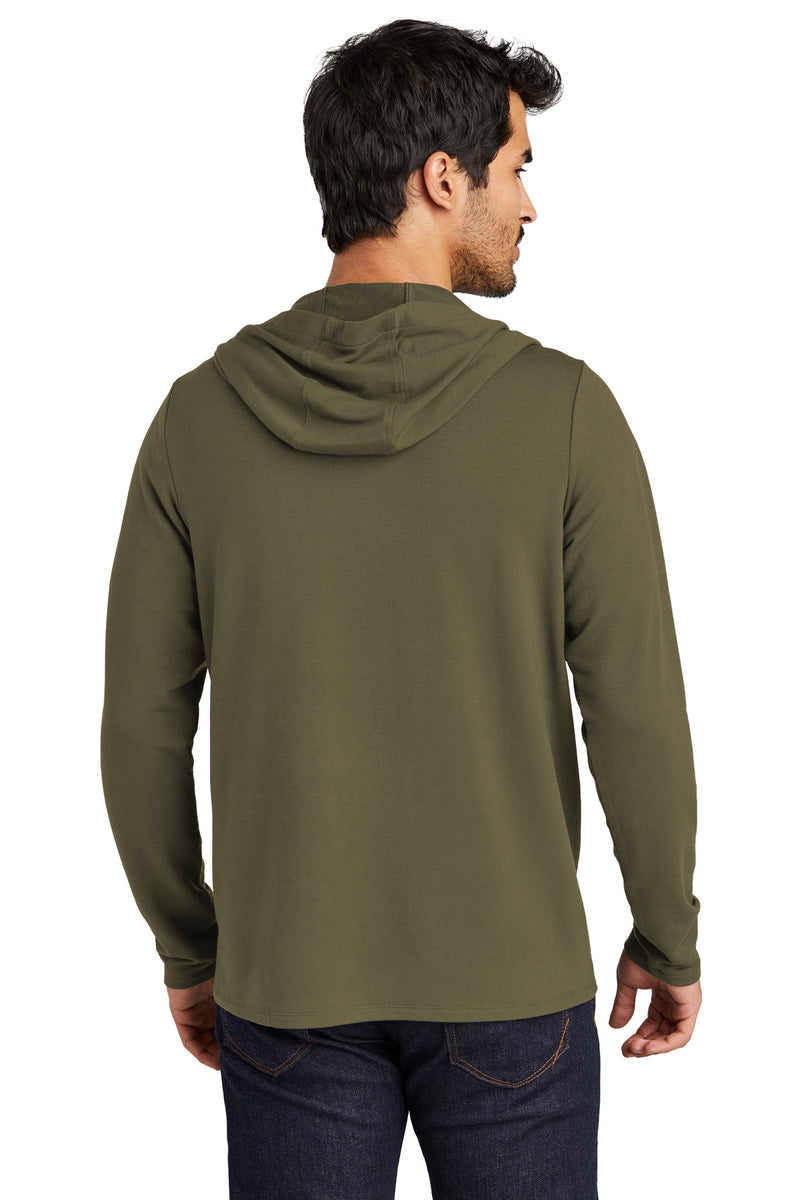 OGIO Luuma Flex Hooded Henley - Deep Olive