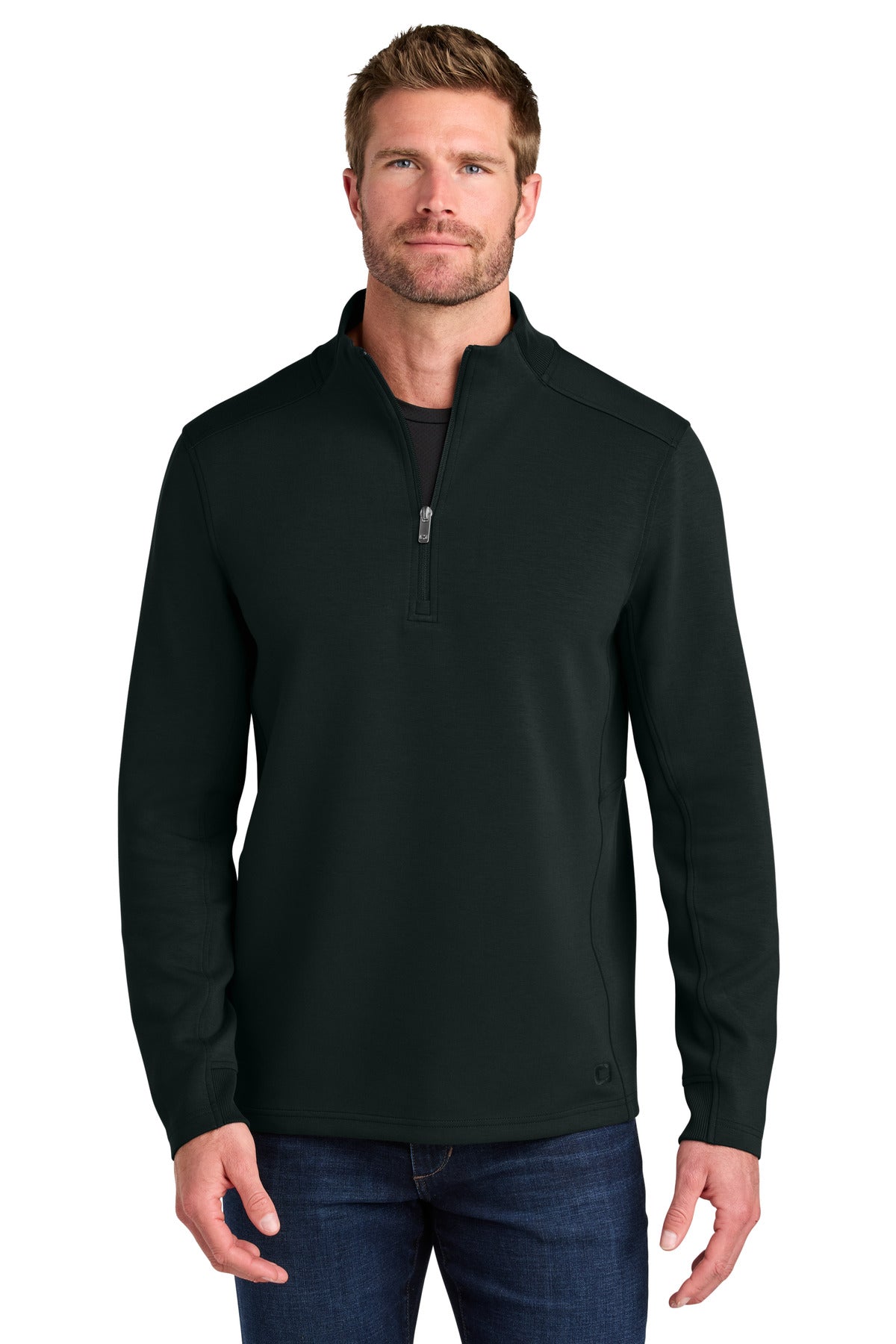 OGIO Transcend 1/4-Zip - Blacktop
