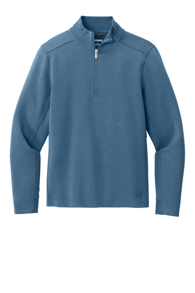 OGIO Transcend 1/4-Zip - Blue Mist