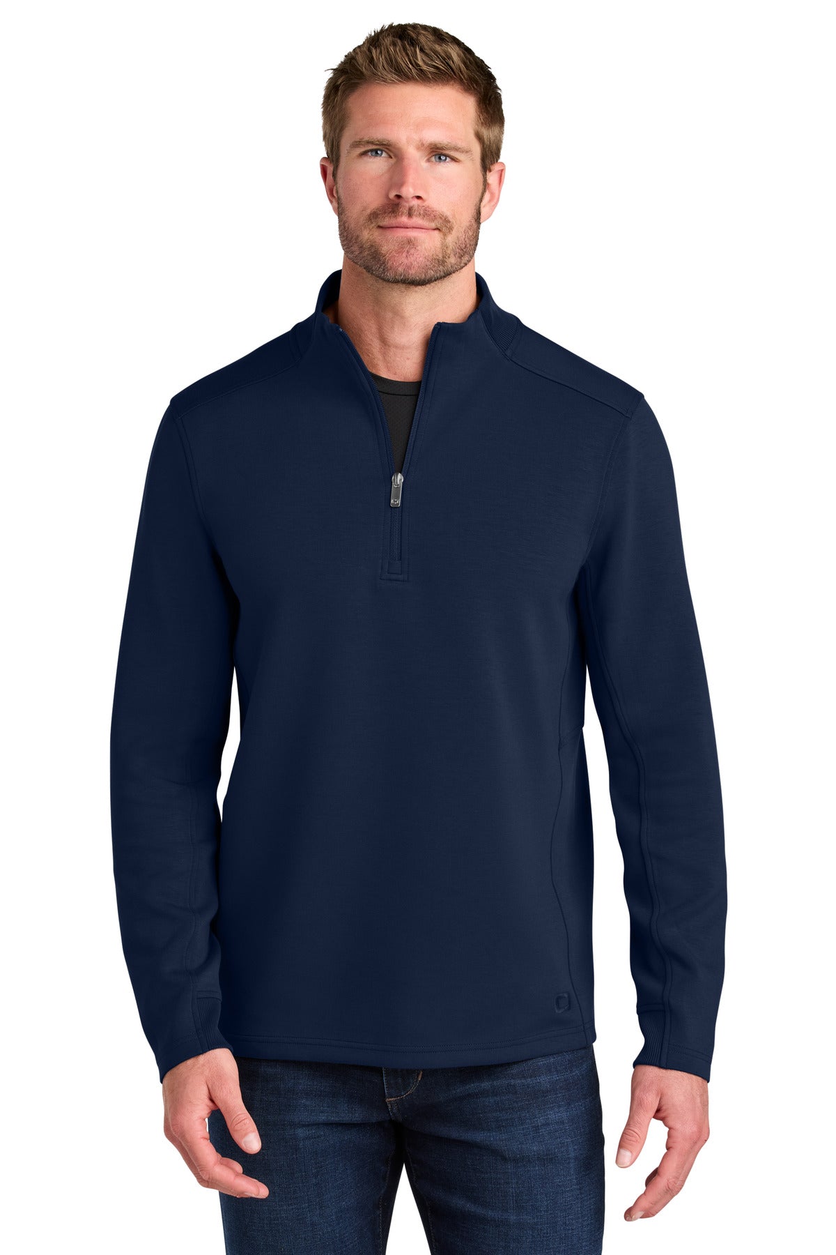 OGIO Transcend 1/4-Zip - River Blue Navy