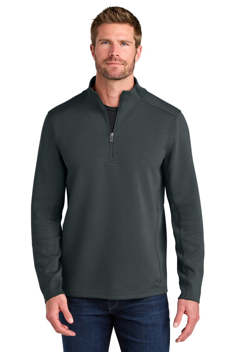 OGIO Transcend 1/4-Zip - Tarmac Grey