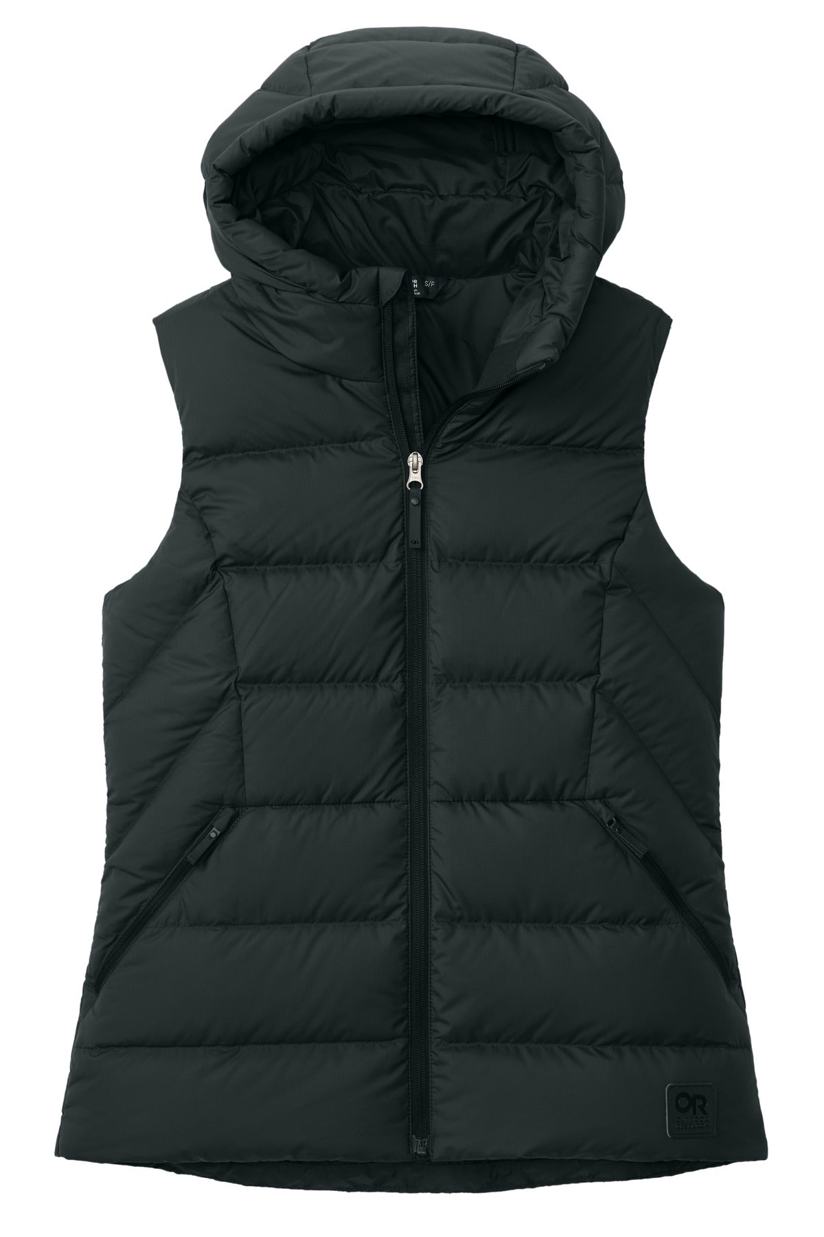 LIMITED EDITION Outdoor Research Women's Coldsnap Hooded Down Vest - Black