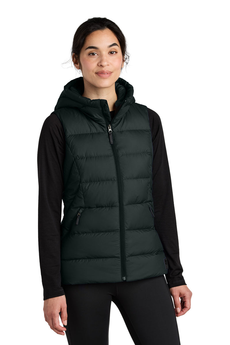LIMITED EDITION Outdoor Research Women's Coldsnap Hooded Down Vest - Black