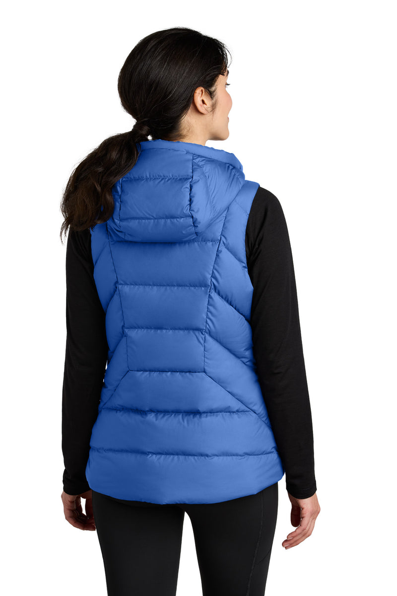 LIMITED EDITION Outdoor Research Women's Coldsnap Hooded Down Vest - Galaxy Blue