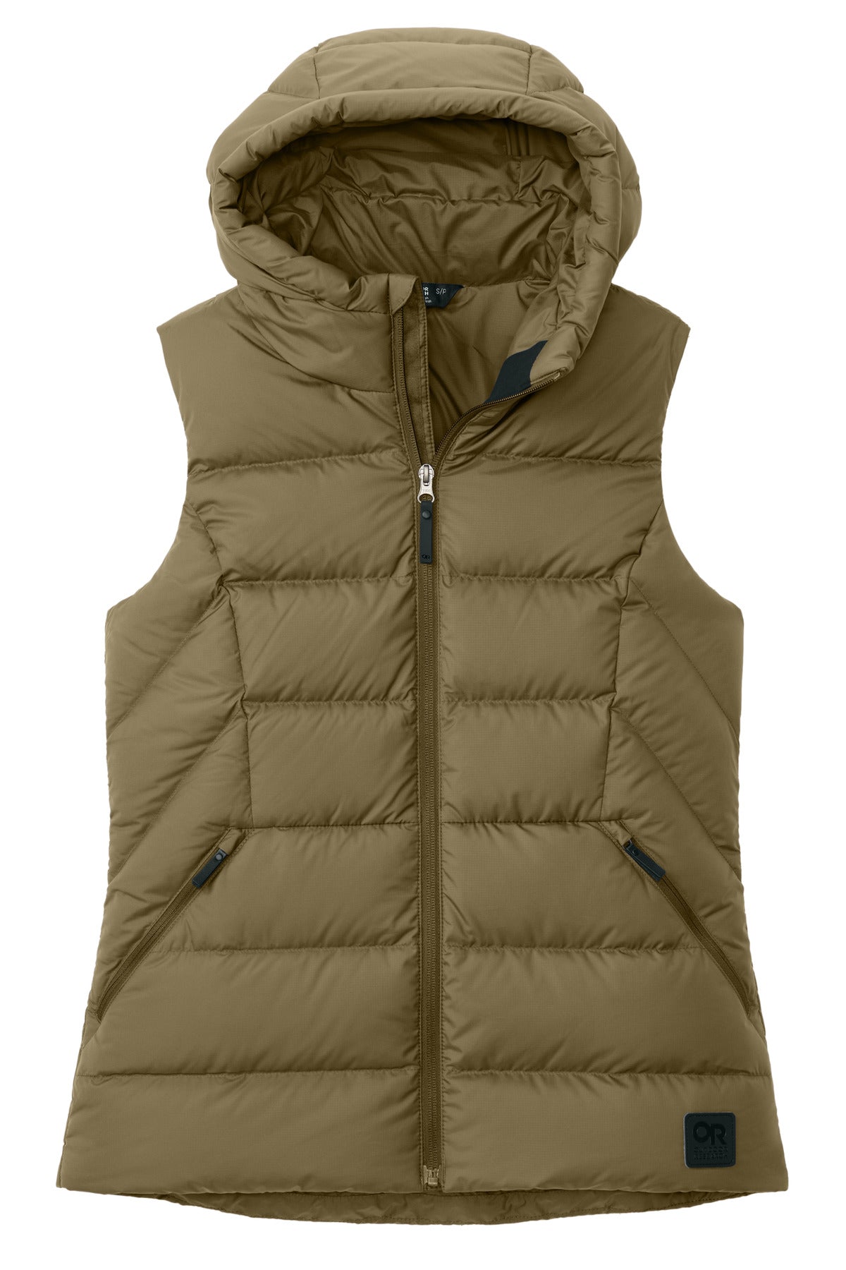 LIMITED EDITION Outdoor Research Women's Coldsnap Hooded Down Vest - Loden