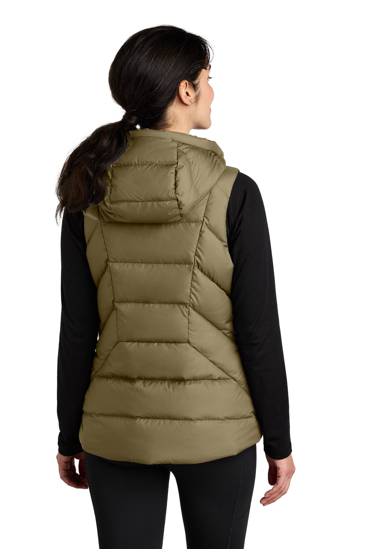 LIMITED EDITION Outdoor Research Women's Coldsnap Hooded Down Vest - Loden