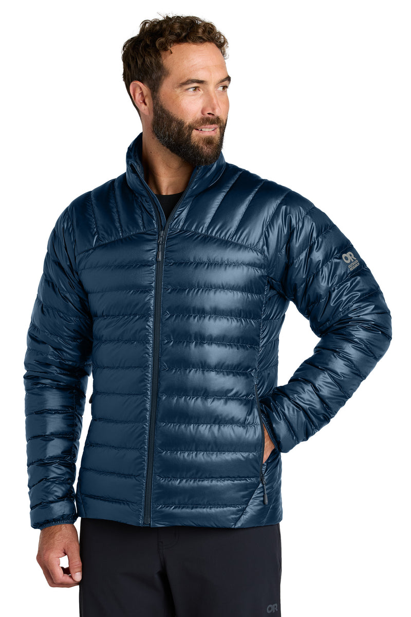 LIMITED EDITION Outdoor Research 800 Tech Down Jacket - Naval Blue