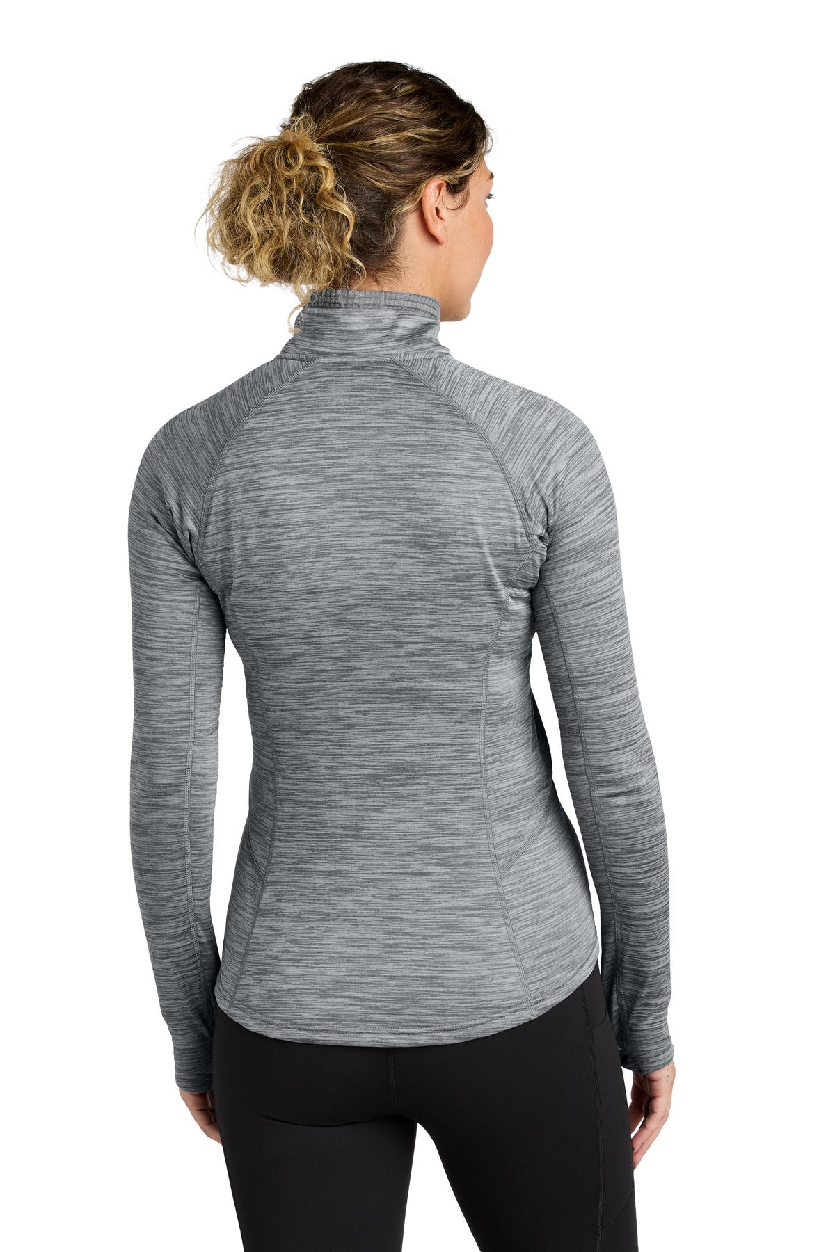 LIMITED EDITION Outdoor Research Women's Tech Grid 1/4-Zip Fleece - Grey Heather