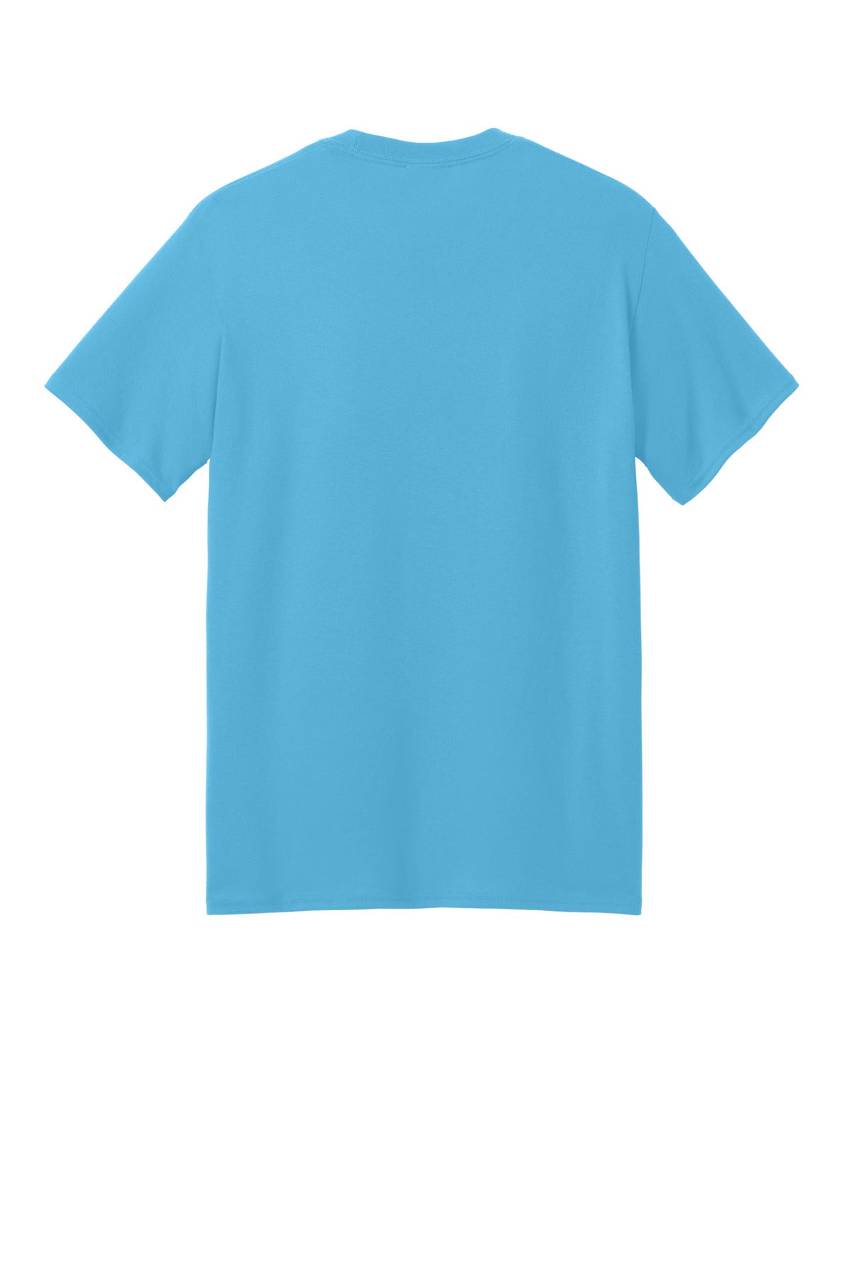 Port & Co Core Blend Recycled Tee - Aquatic Blue