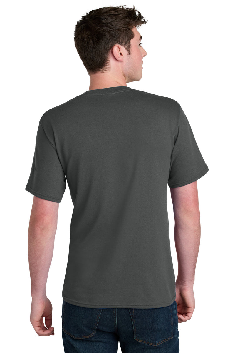 Port & Co Core Blend Recycled Tee - Charcoal