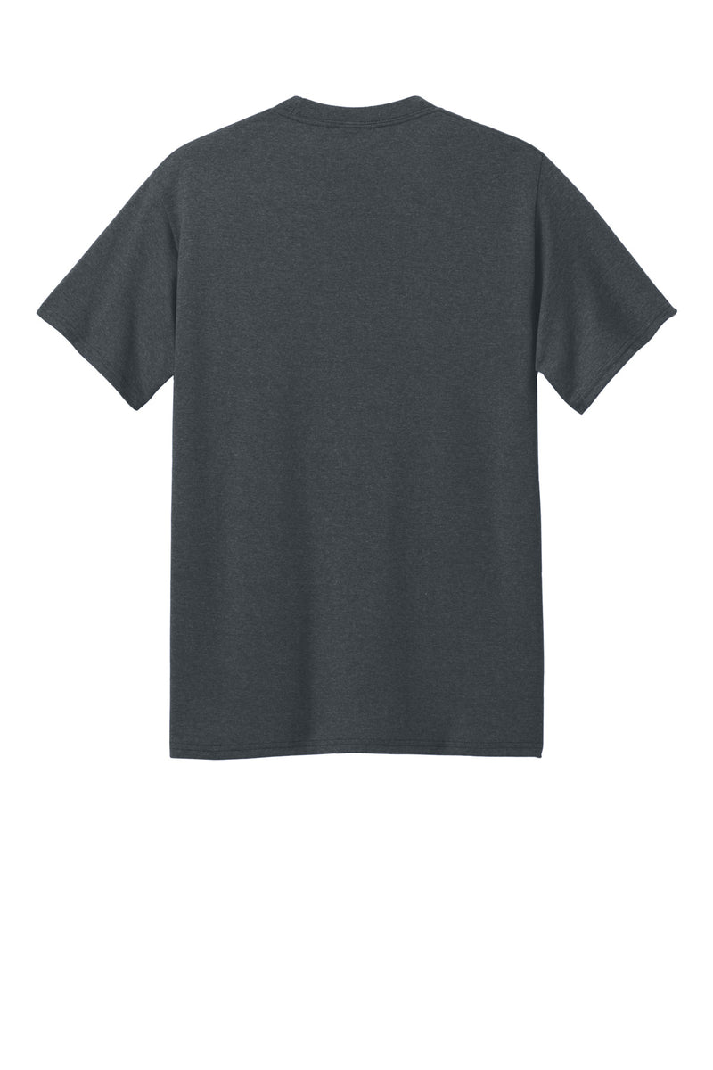 Port & Co Core Blend Recycled Tee - Dark Heather Grey