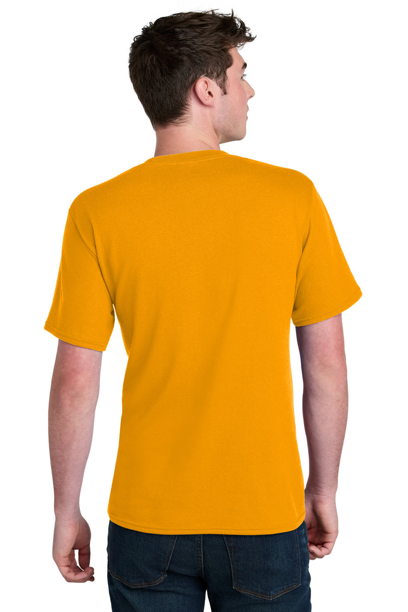 Port & Co Core Blend Recycled Tee - Gold