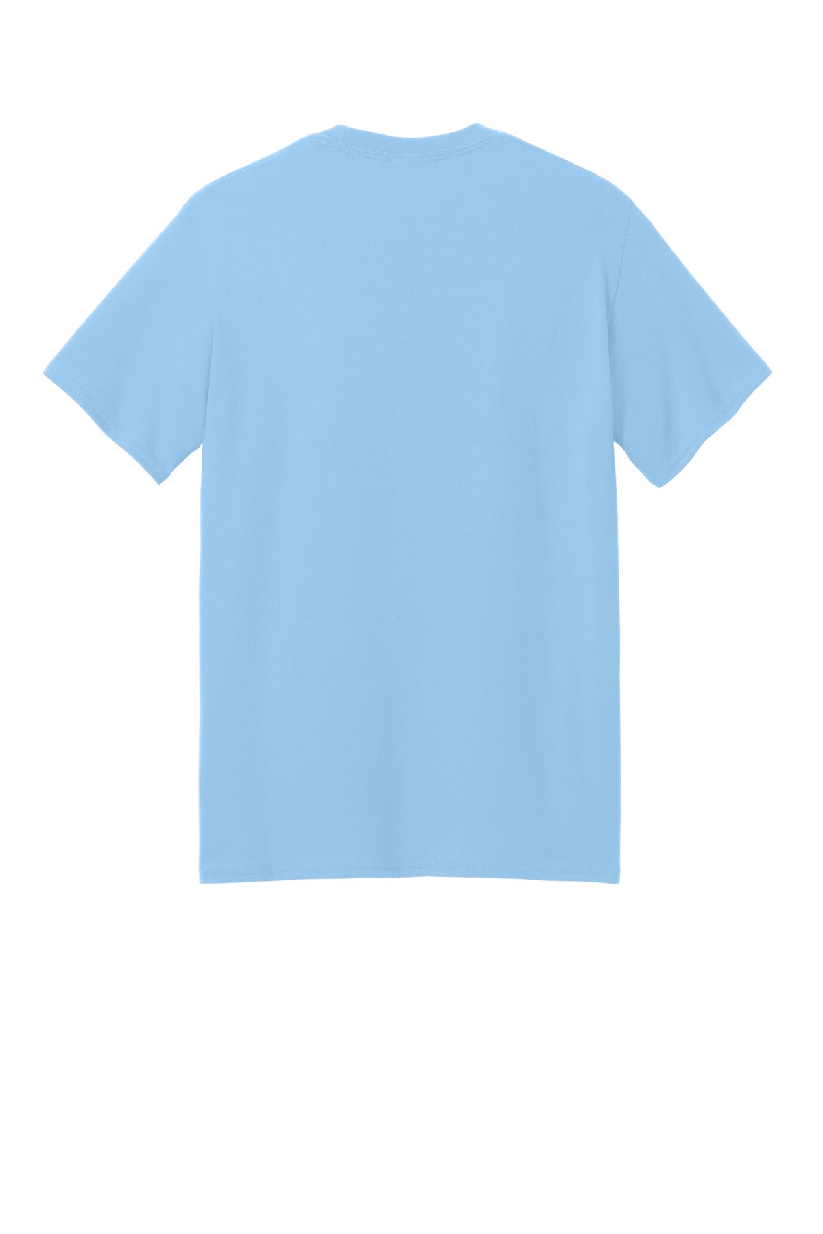 Port & Co Core Blend Recycled Tee - Light Blue