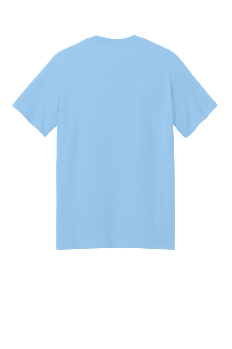 Port & Co Core Blend Recycled Tee - Light Blue