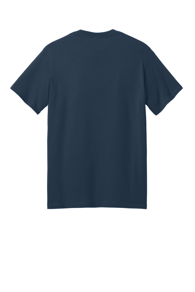 Port & Co Core Blend Recycled Tee - Navy