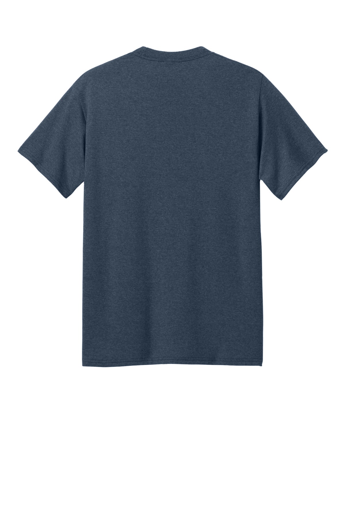 Port & Co Core Blend Recycled Tee - Navy Blue Heather