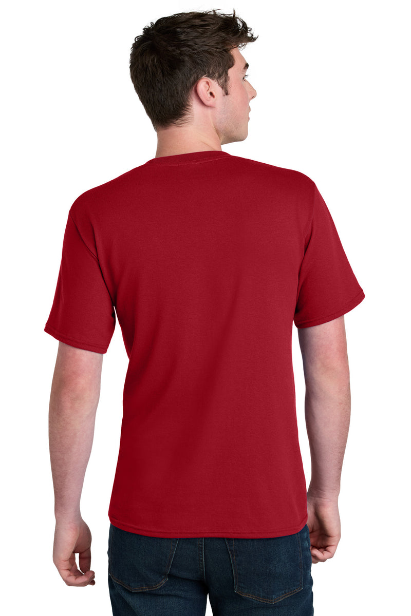 Port & Co Core Blend Recycled Tee - Red