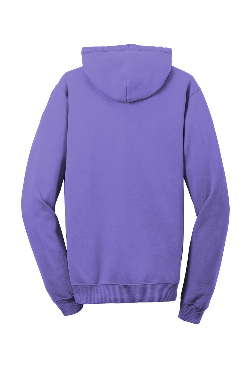 Port & Co Beach Wash Garment-Dyed Pullover Hooded Sweatshirt - Amethyst