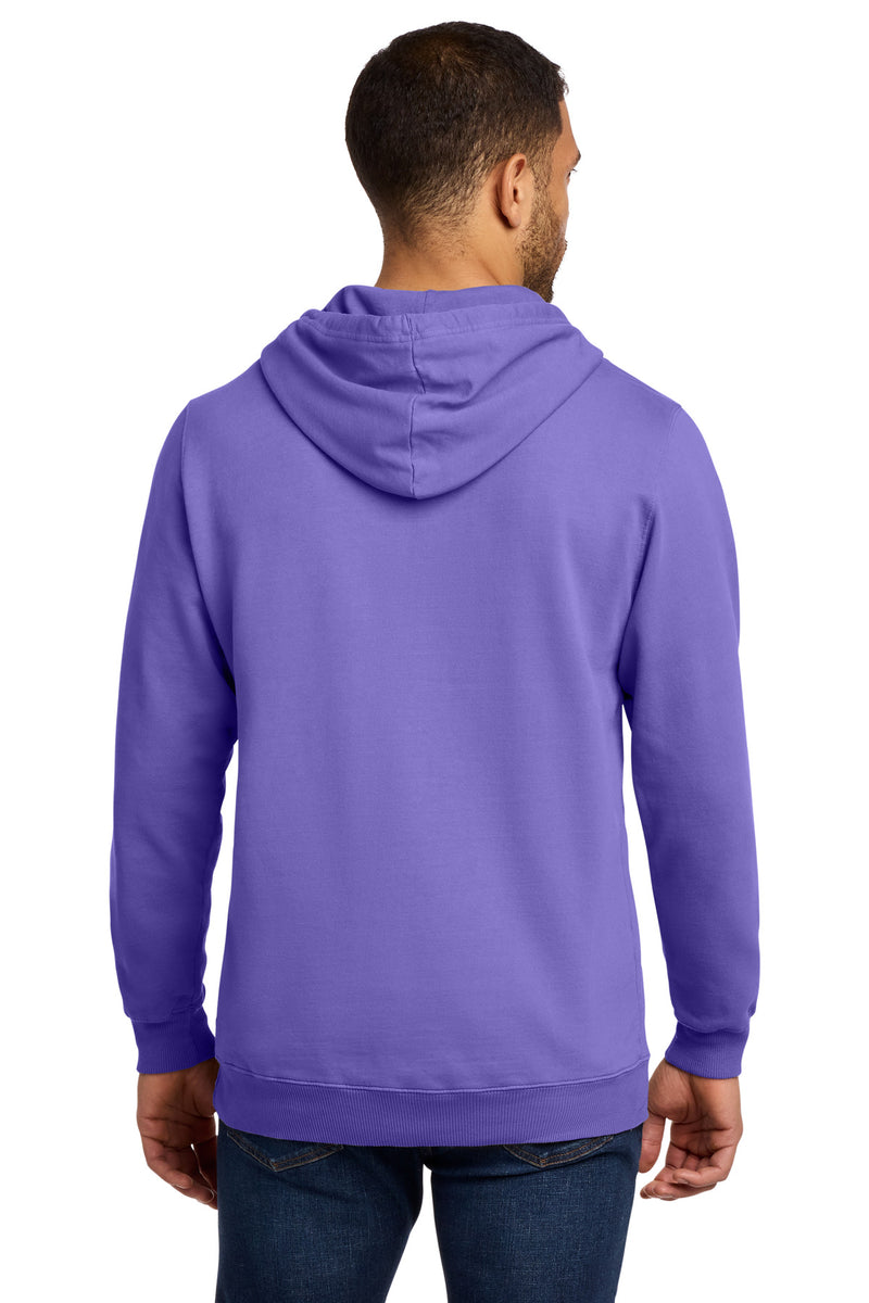Port & Co Beach Wash Garment-Dyed Pullover Hooded Sweatshirt - Amethyst