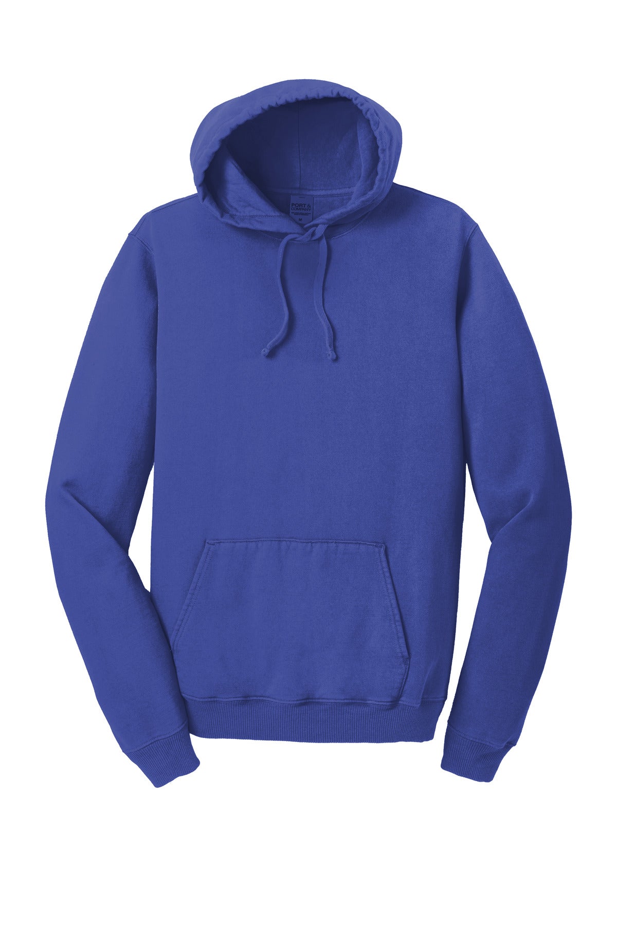 Port & Co Beach Wash Garment-Dyed Pullover Hooded Sweatshirt - Blue Iris