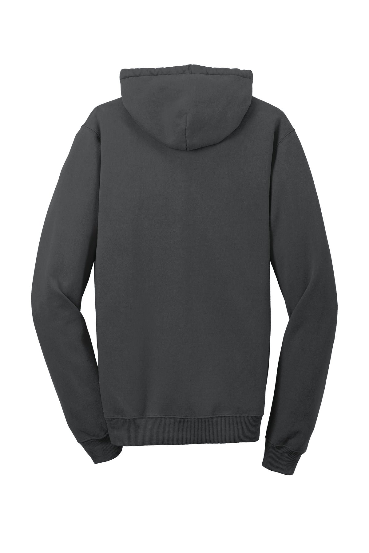 Port & Co Beach Wash Garment-Dyed Pullover Hooded Sweatshirt - Coal