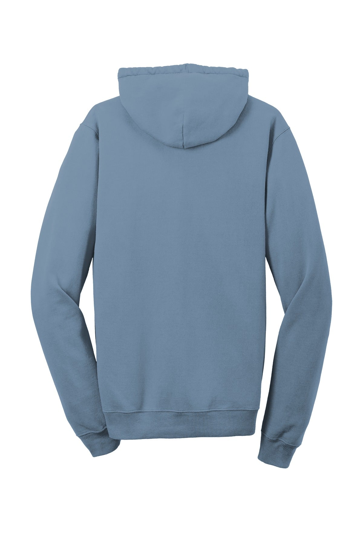 Port & Co Beach Wash Garment-Dyed Pullover Hooded Sweatshirt - Denim Blue