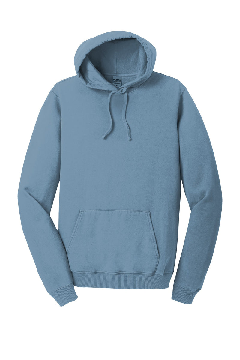 Port & Co Beach Wash Garment-Dyed Pullover Hooded Sweatshirt - Mist