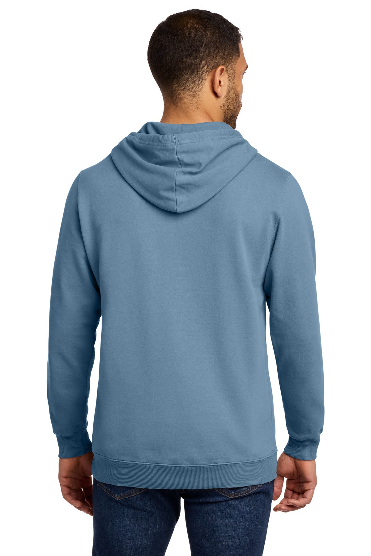 Port & Co Beach Wash Garment-Dyed Pullover Hooded Sweatshirt - Mist