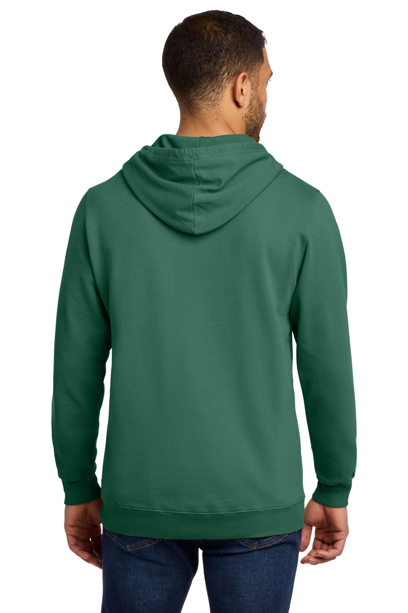 Port & Co Beach Wash Garment-Dyed Pullover Hooded Sweatshirt - Nordic Green