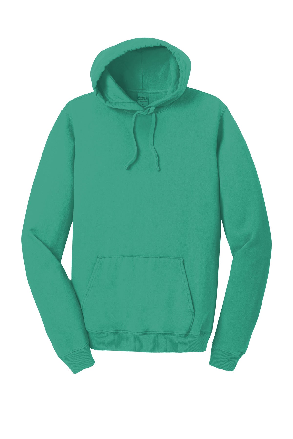 Port & Co Beach Wash Garment-Dyed Pullover Hooded Sweatshirt - Peacock