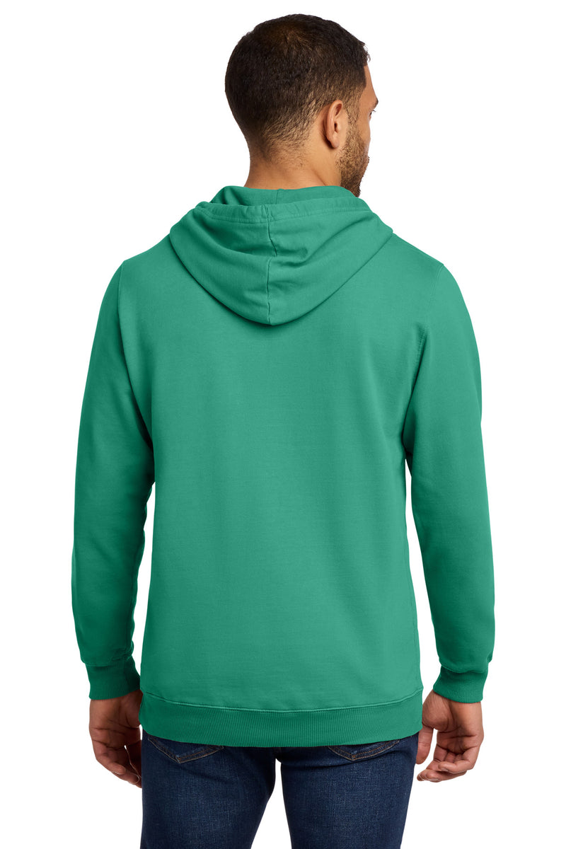 Port & Co Beach Wash Garment-Dyed Pullover Hooded Sweatshirt - Peacock
