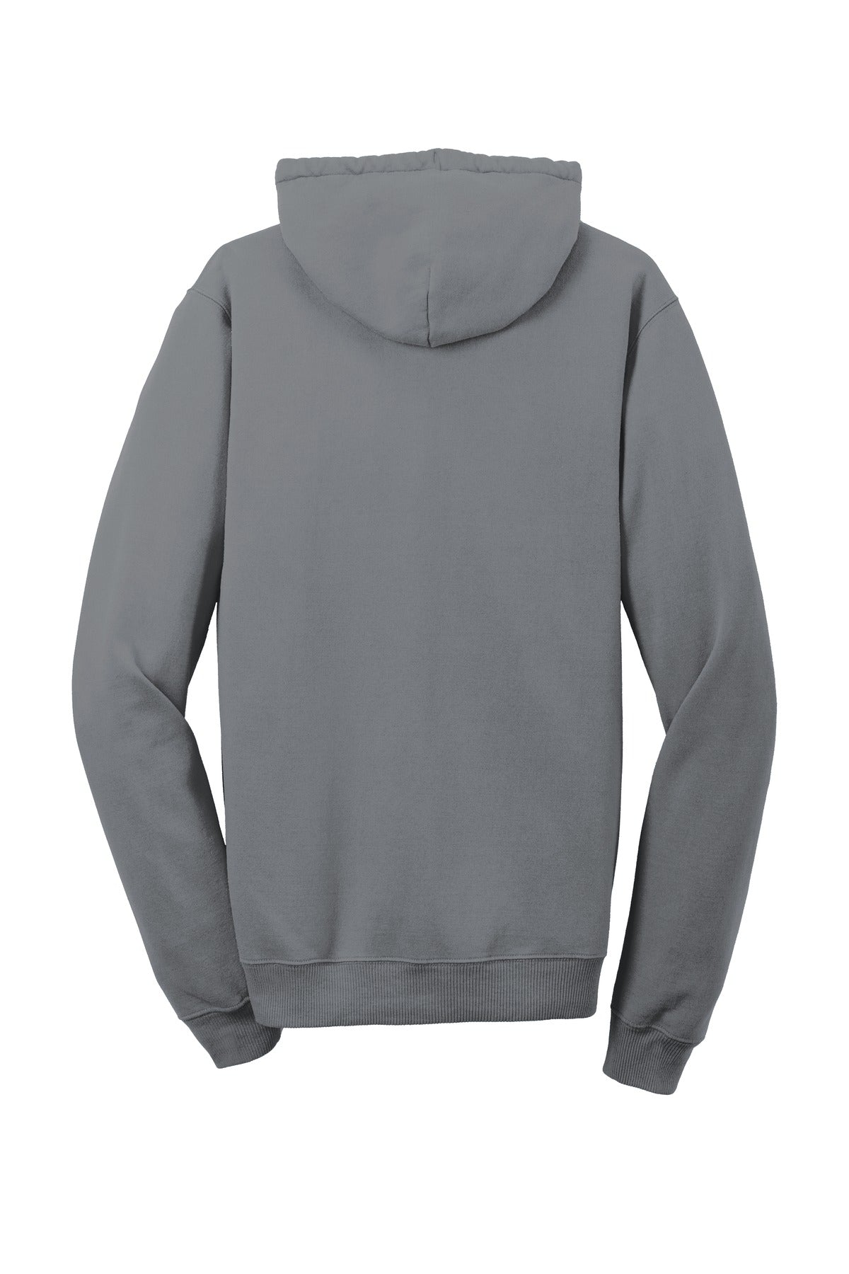 Port & Co Beach Wash Garment-Dyed Pullover Hooded Sweatshirt - Pewter