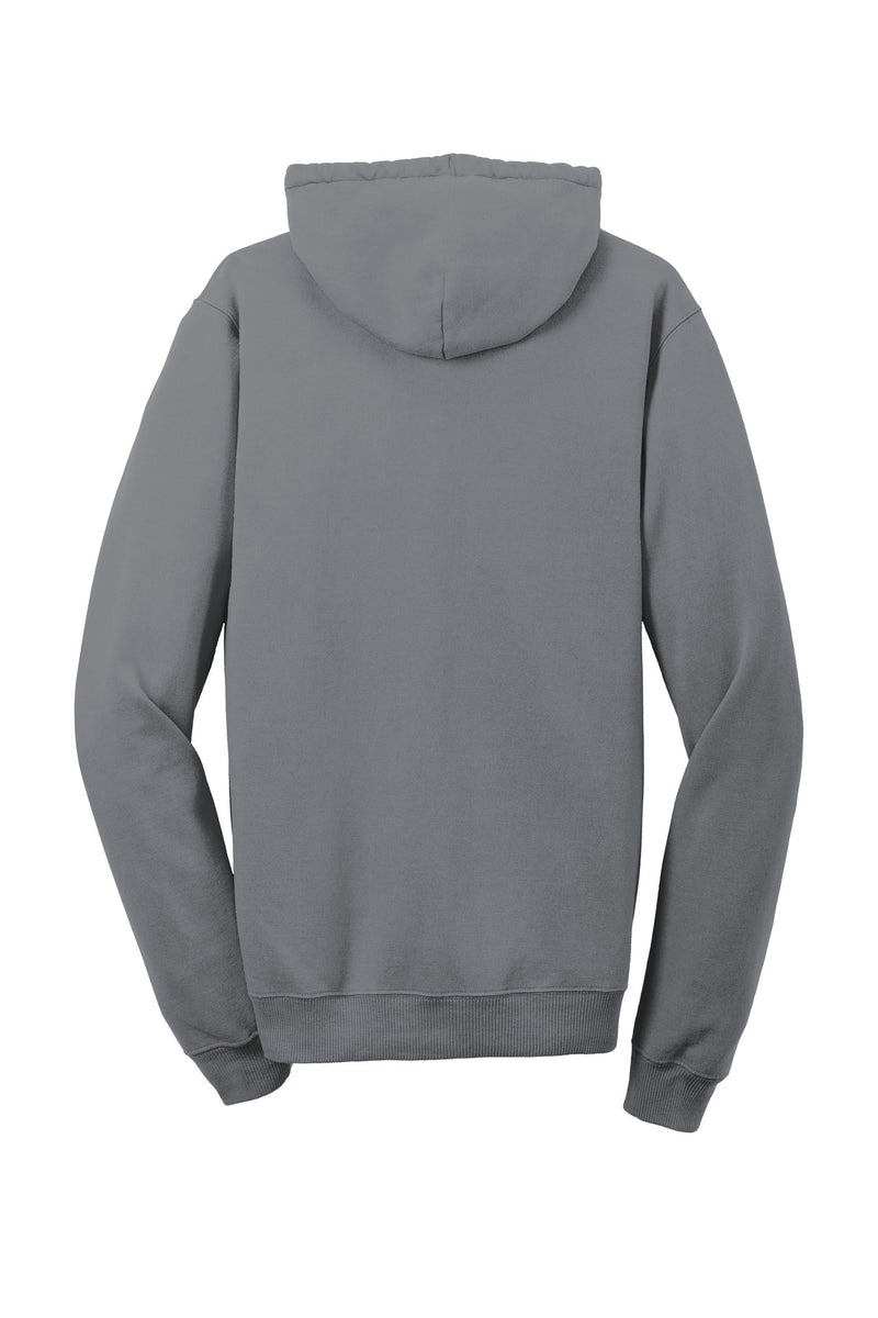 Port & Co Beach Wash Garment-Dyed Pullover Hooded Sweatshirt - Pewter