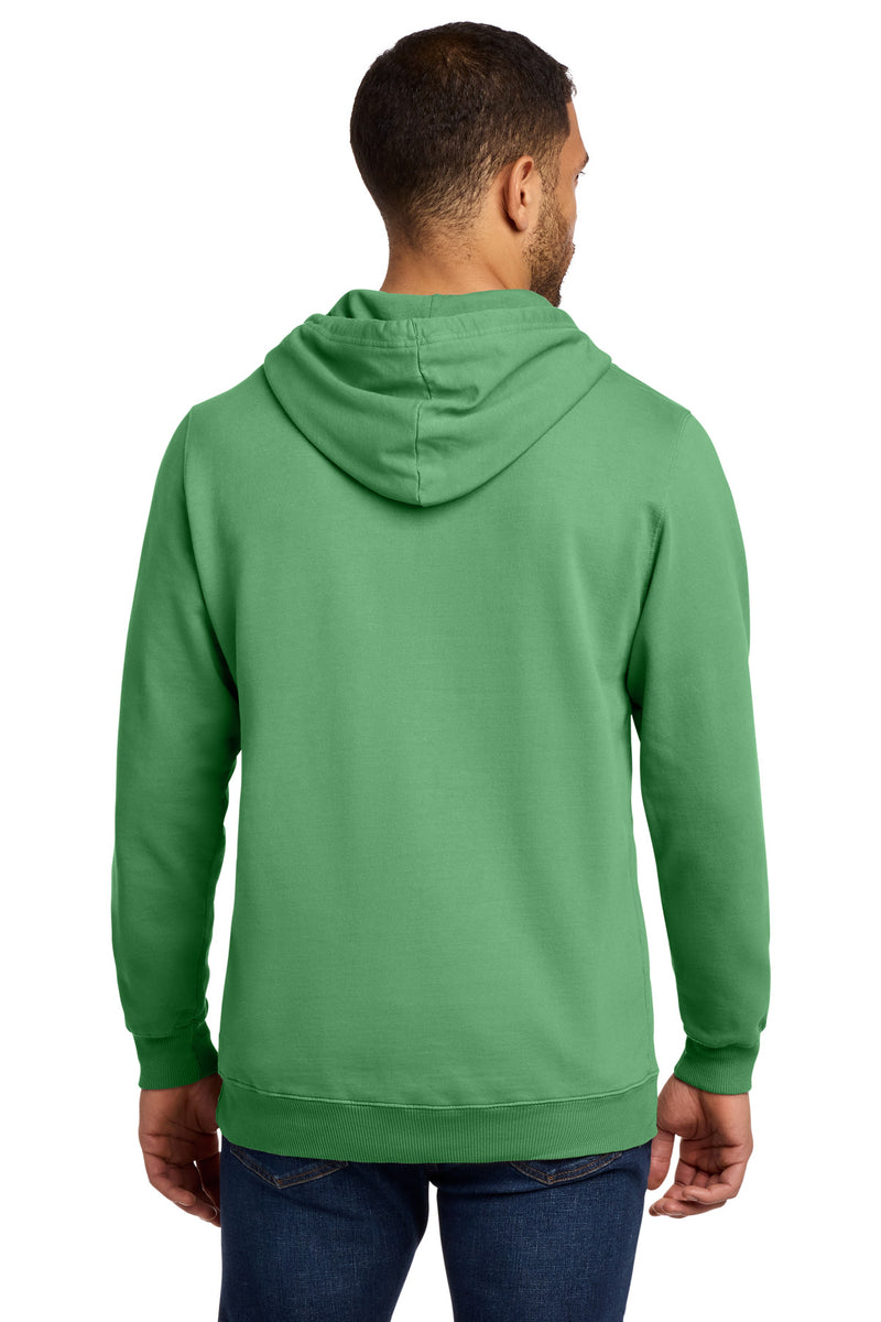 Port & Co Beach Wash Garment-Dyed Pullover Hooded Sweatshirt - Safari
