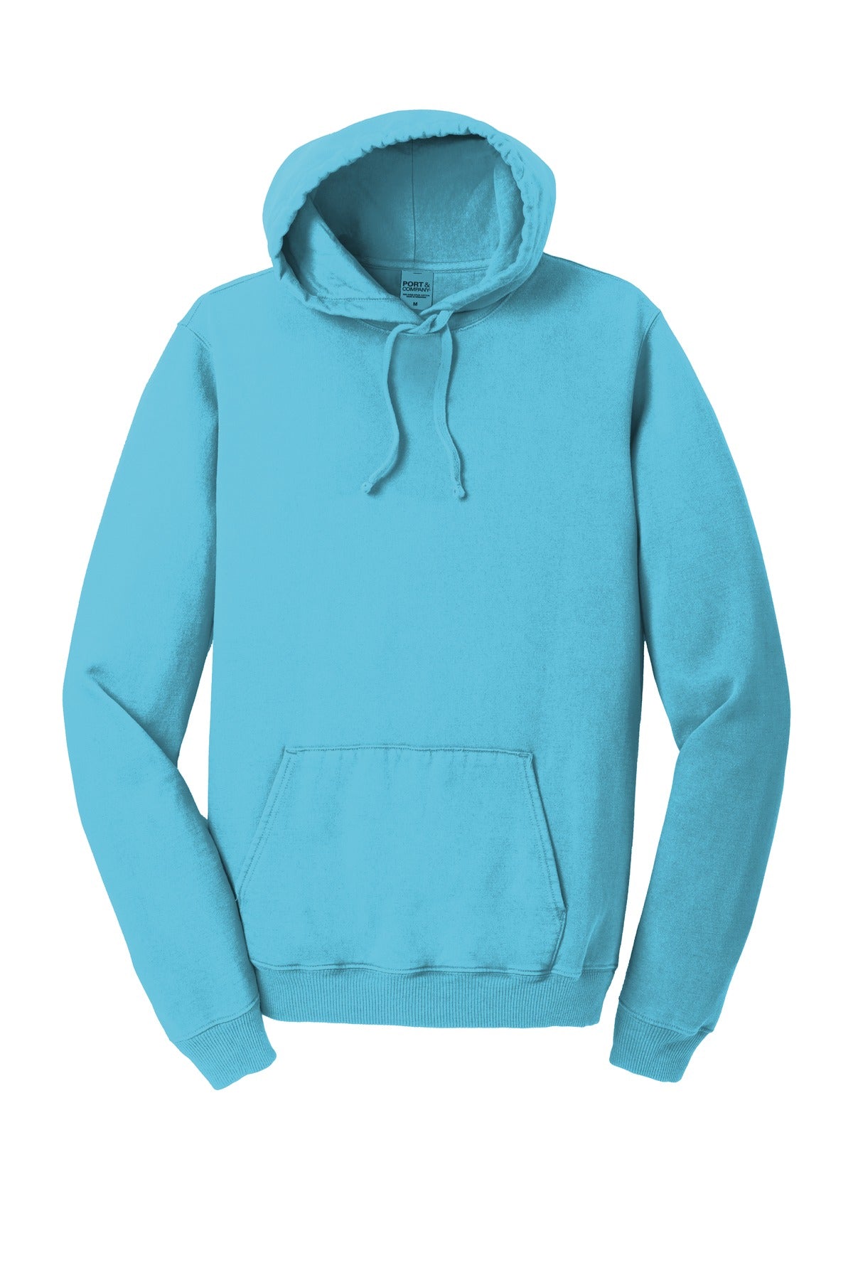 Port & Co Beach Wash Garment-Dyed Pullover Hooded Sweatshirt - Tidal Wave