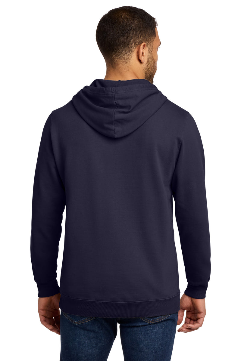 Port & Co Beach Wash Garment-Dyed Pullover Hooded Sweatshirt - True Navy