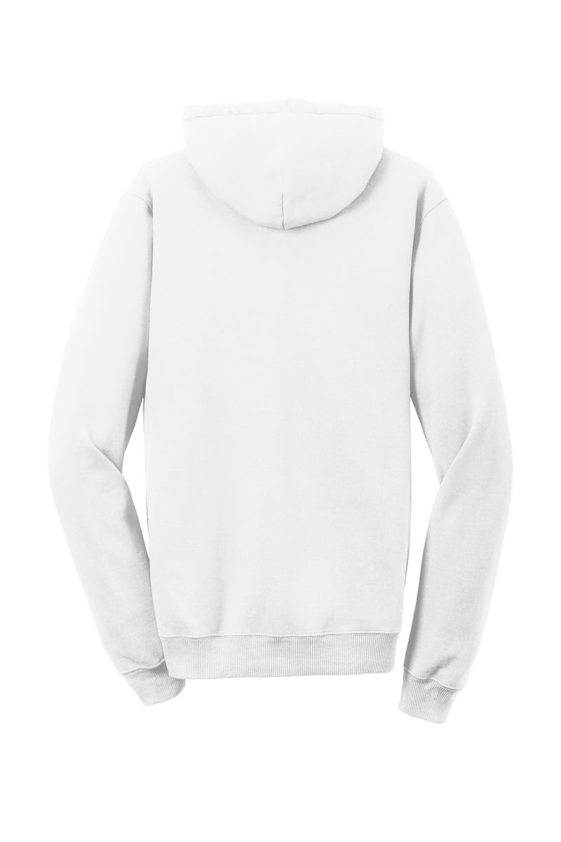 Port & Co Beach Wash Garment-Dyed Pullover Hooded Sweatshirt - White