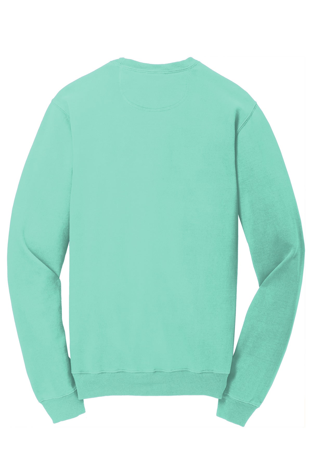 Port & Co Beach Wash Garment-Dyed Crewneck Sweatshirt - Cool Mint