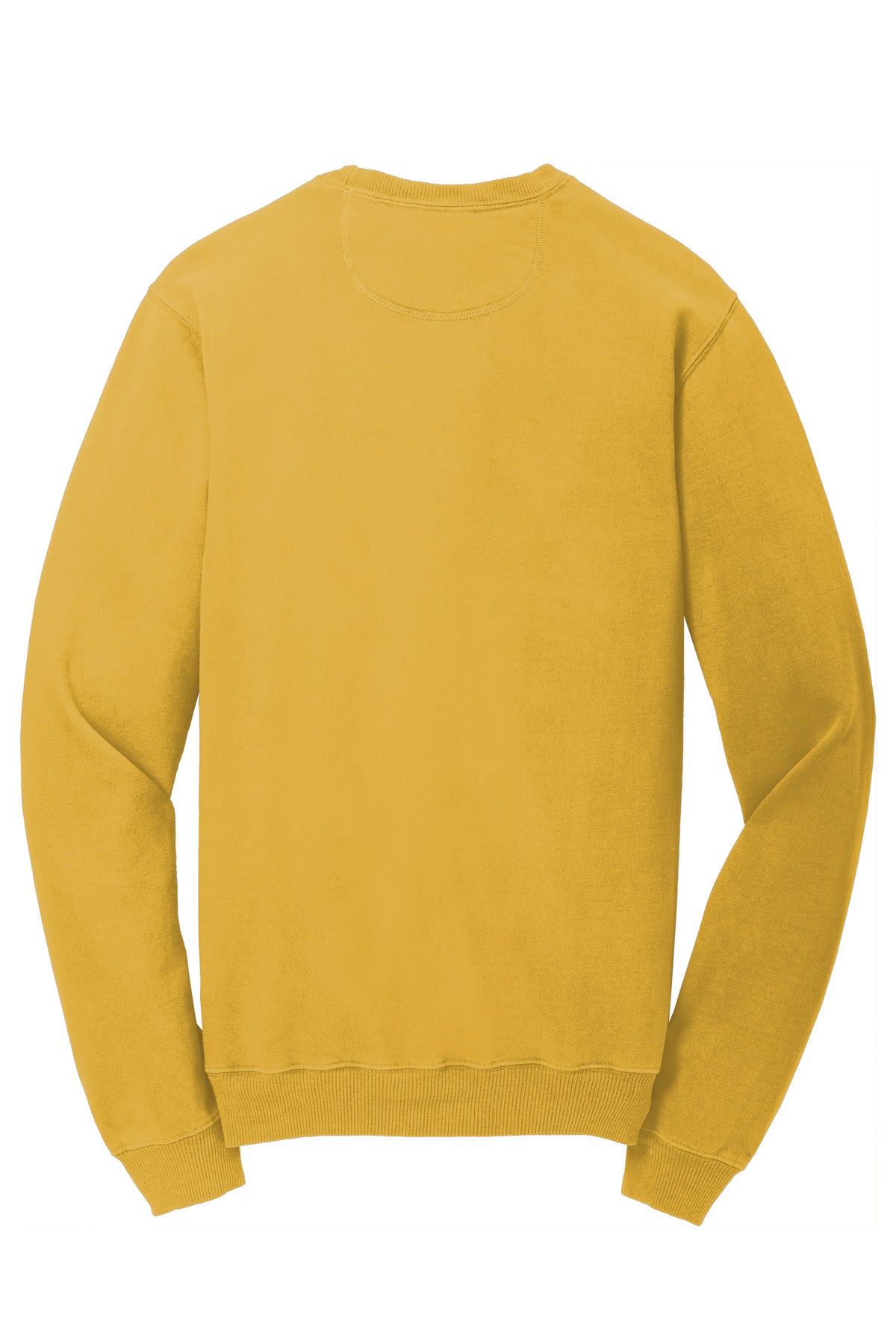 Port & Co Beach Wash Garment-Dyed Crewneck Sweatshirt - Dijon