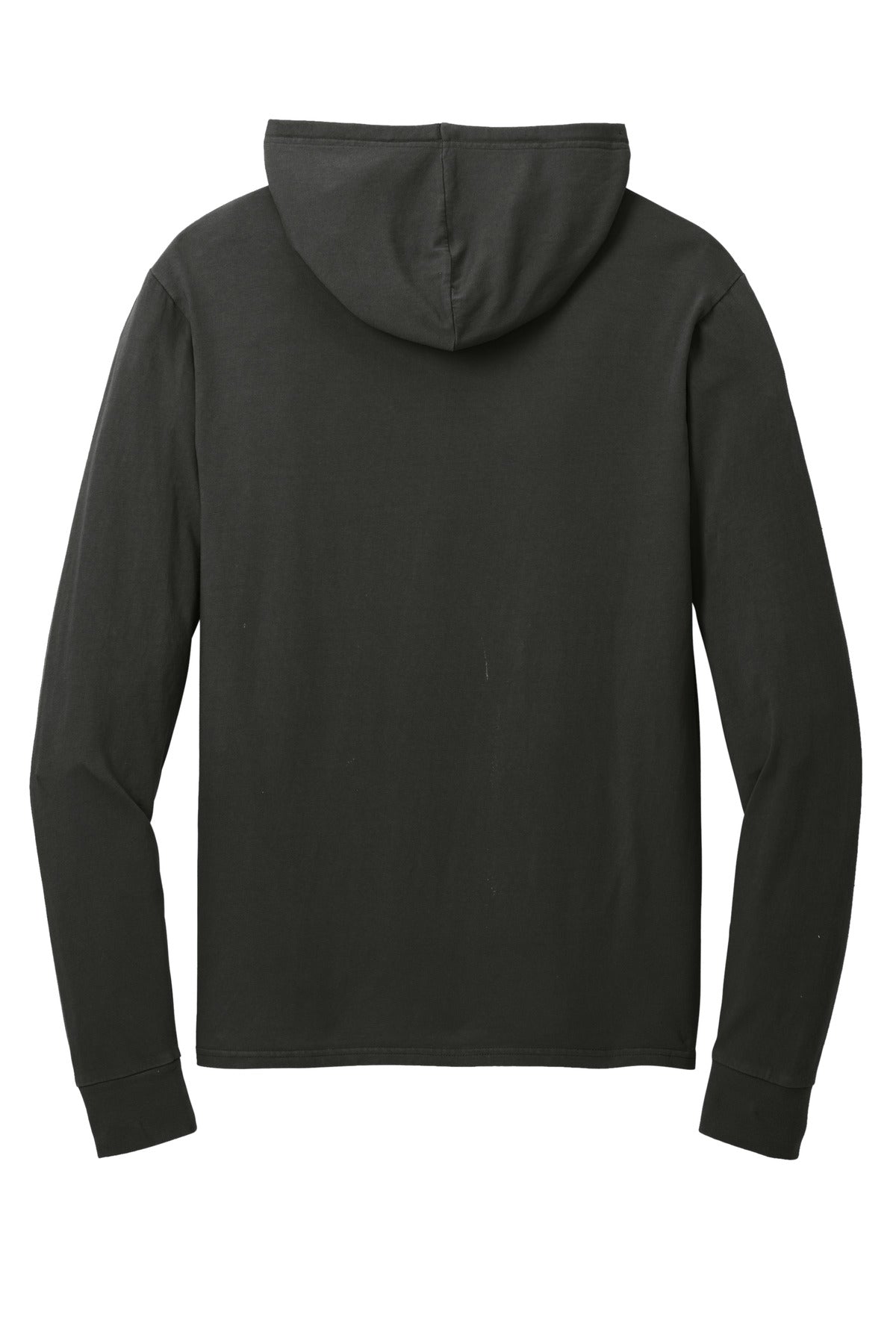 Port & Co Beach Wash Garment-Dyed Pullover Hooded Tee - Black