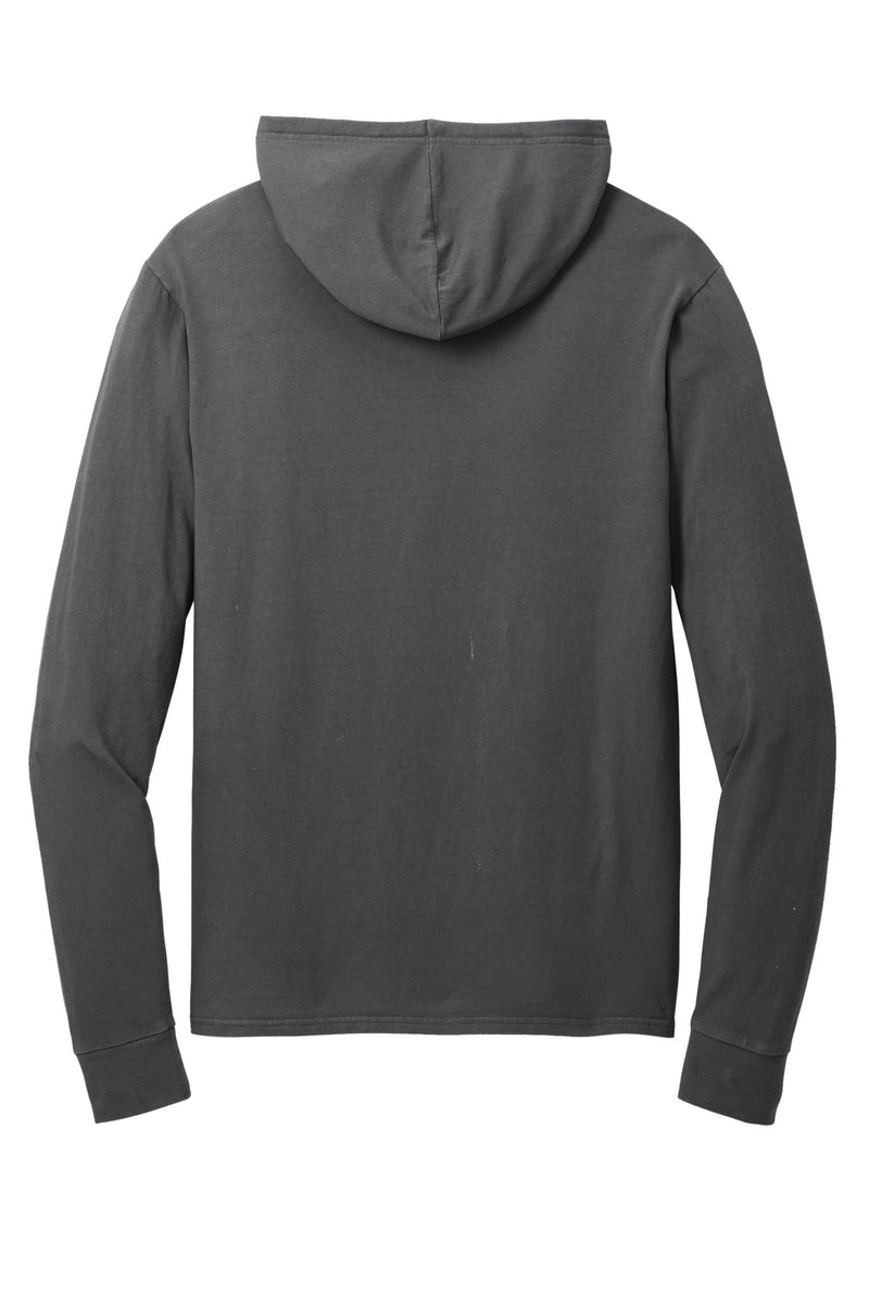 Port & Co Beach Wash Garment-Dyed Pullover Hooded Tee - Coal