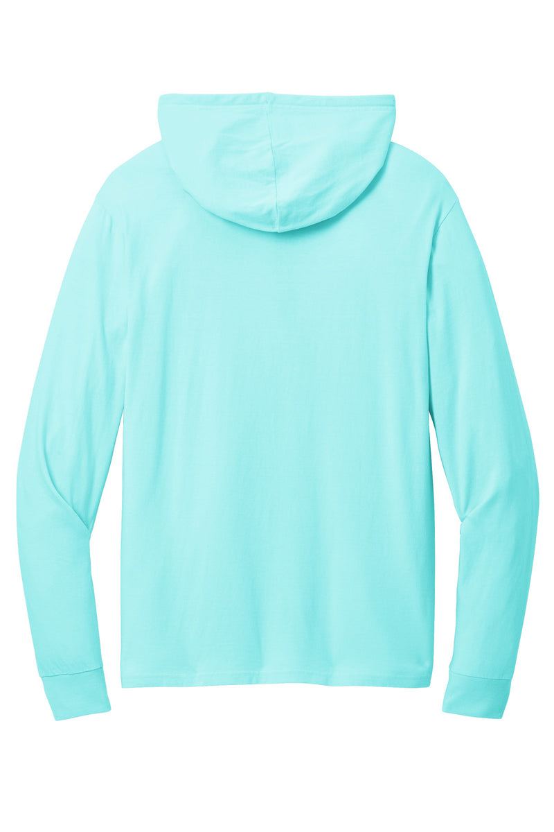 Port & Co Beach Wash Garment-Dyed Pullover Hooded Tee - Glacier